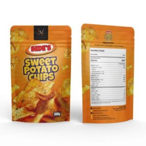 Sweet potato chips