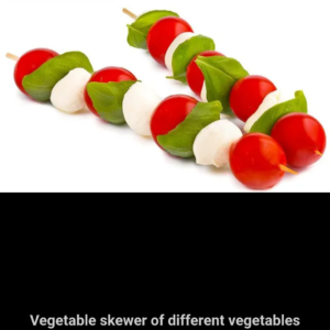 Gemüsespieß Caprese