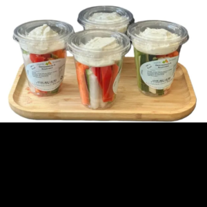Gemüsesticks mit Sour Cream