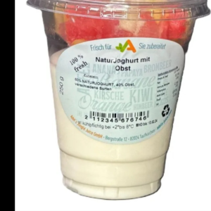 Naturjoghurt mit Obst